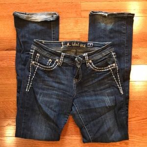 La idol size 7 jeans